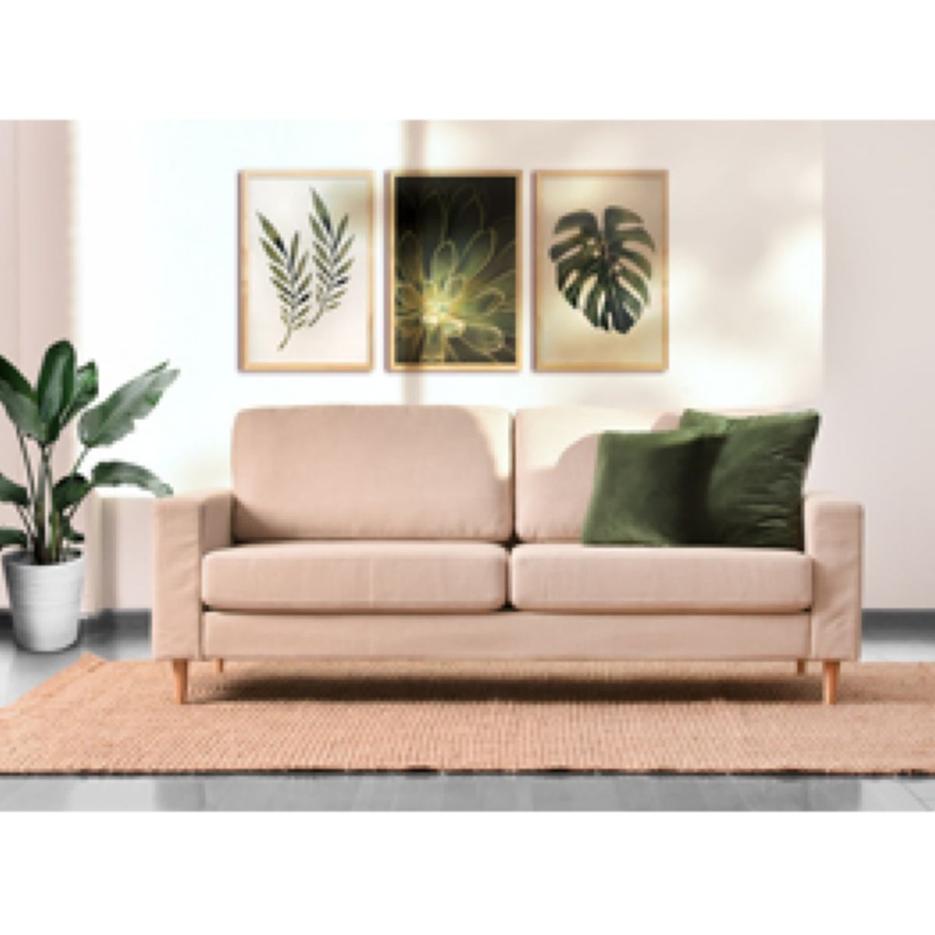 Sofá Lineal Tokio 3Cp / Arena