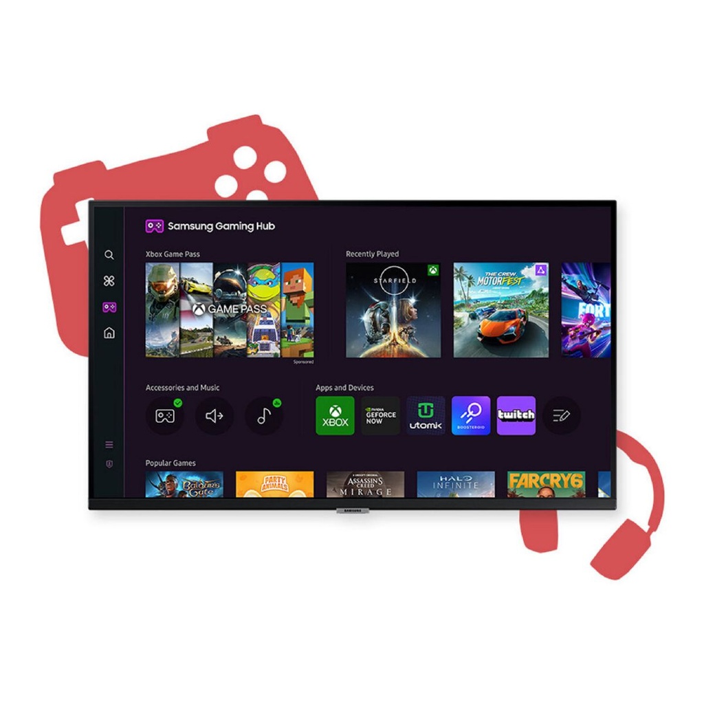 Monitor Samsung Smart M7 43" Va 4K 60hz