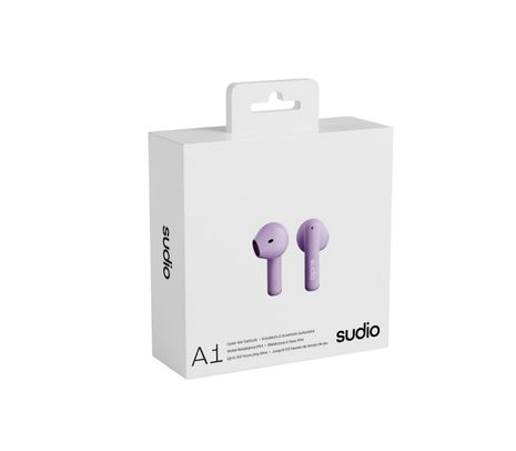 SUDIO A1PUR EARPHONES A1 TWS POWDER PURPLE