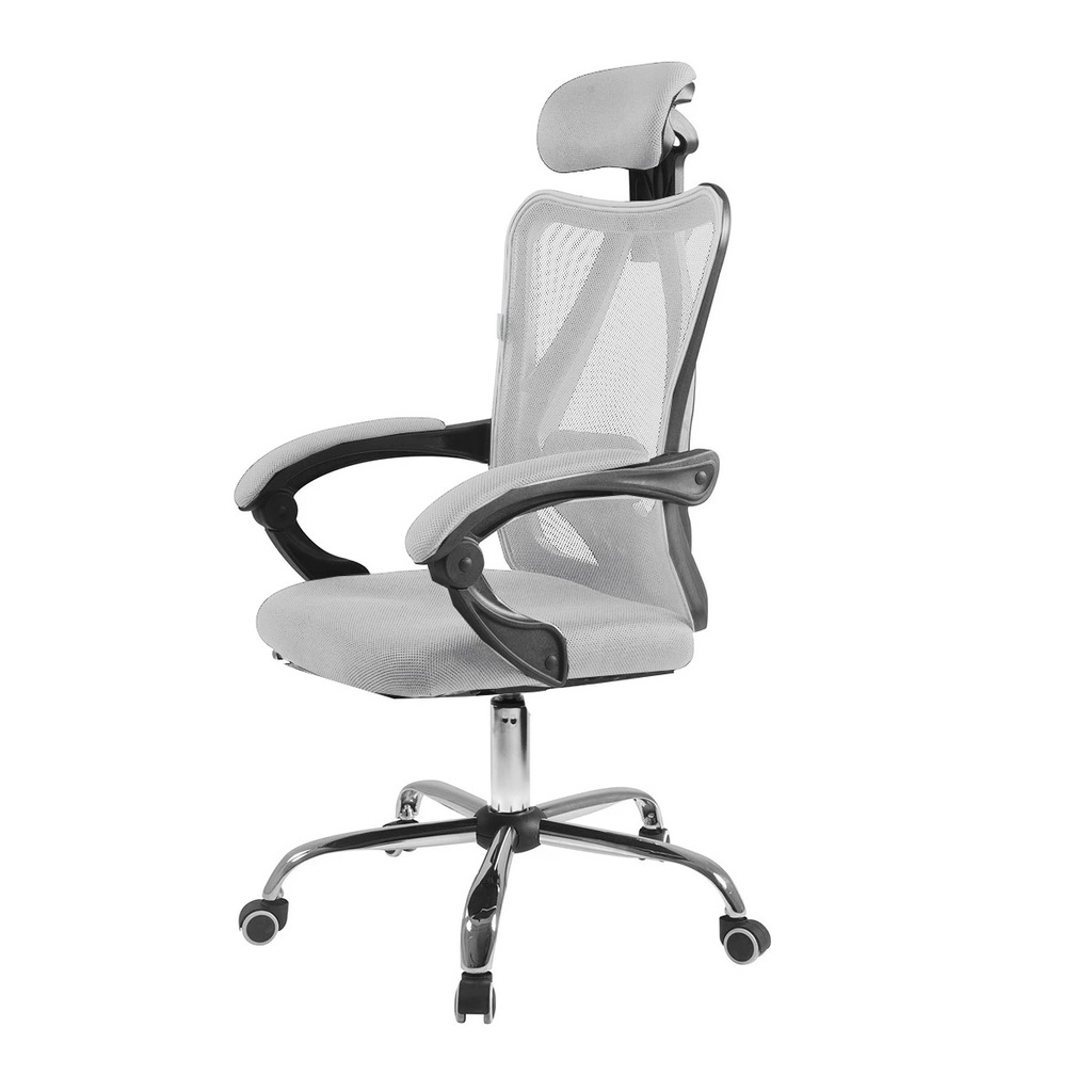 Silla ejecutiva Clyde sin apoyapies gris