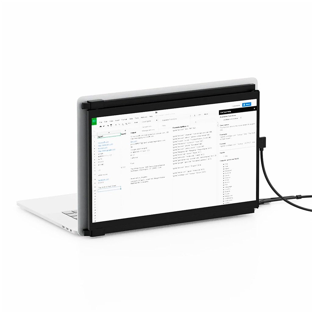 MONITOR PORTÁTIL MOBILE PIXELS - DUEX MAX 101-1007P01 - 14,1''. ADHESIÓN MAGNÉTICA. 3 MODOS DE VISUALIZACIÓN. 1011007P01S