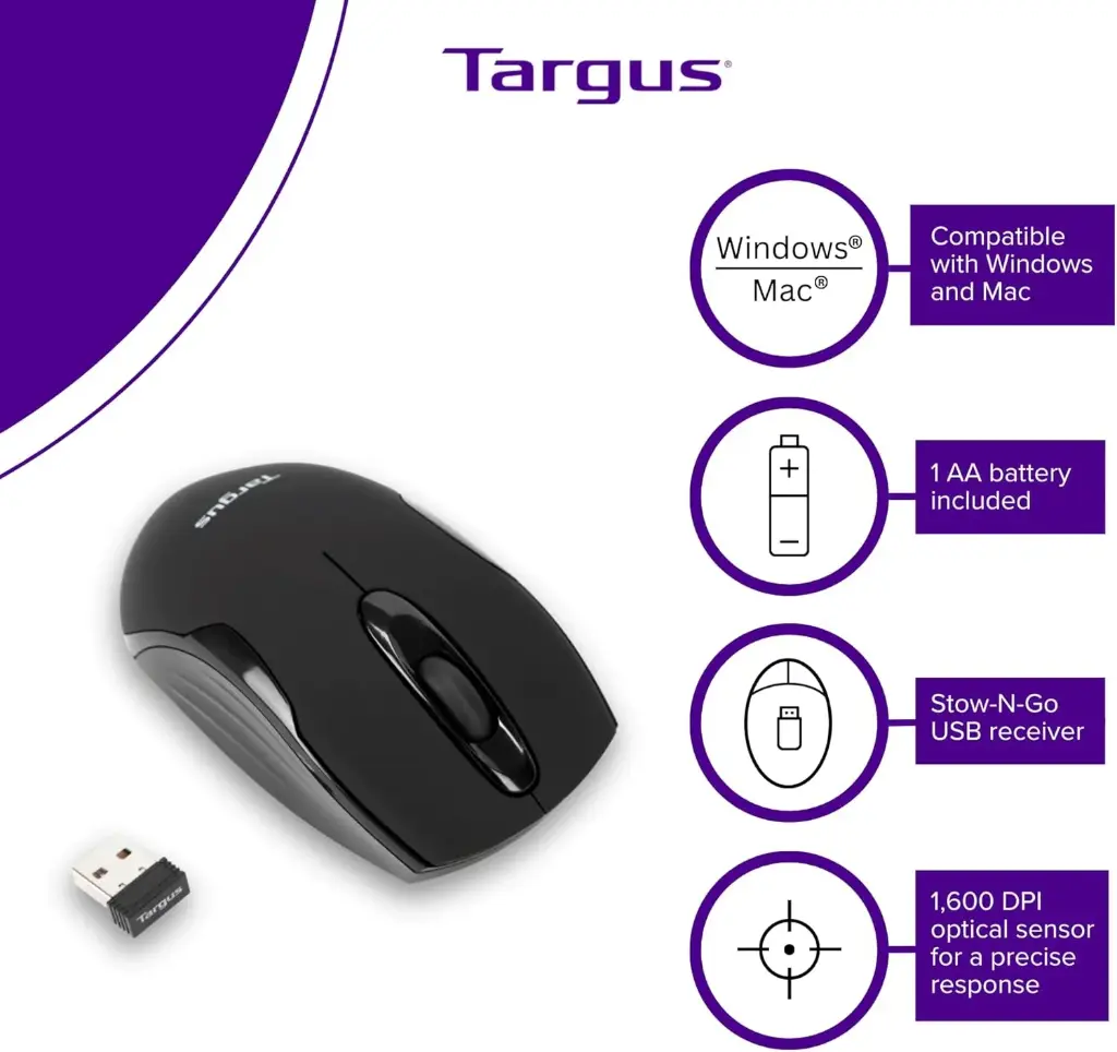 MOUSE TARGUS WIRELESS W575 
