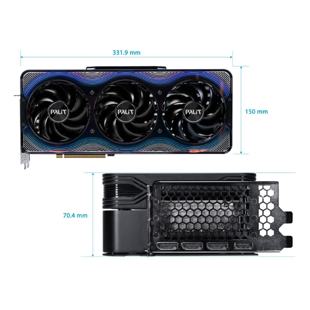 Tarjeta de Video Palit Geforce RTX 5090 Gamerock 32gb GDDR7