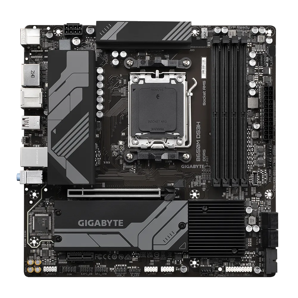 Motherboard Gigabyte B650M DS3H AMD Socket AM5 - Micro ATX 