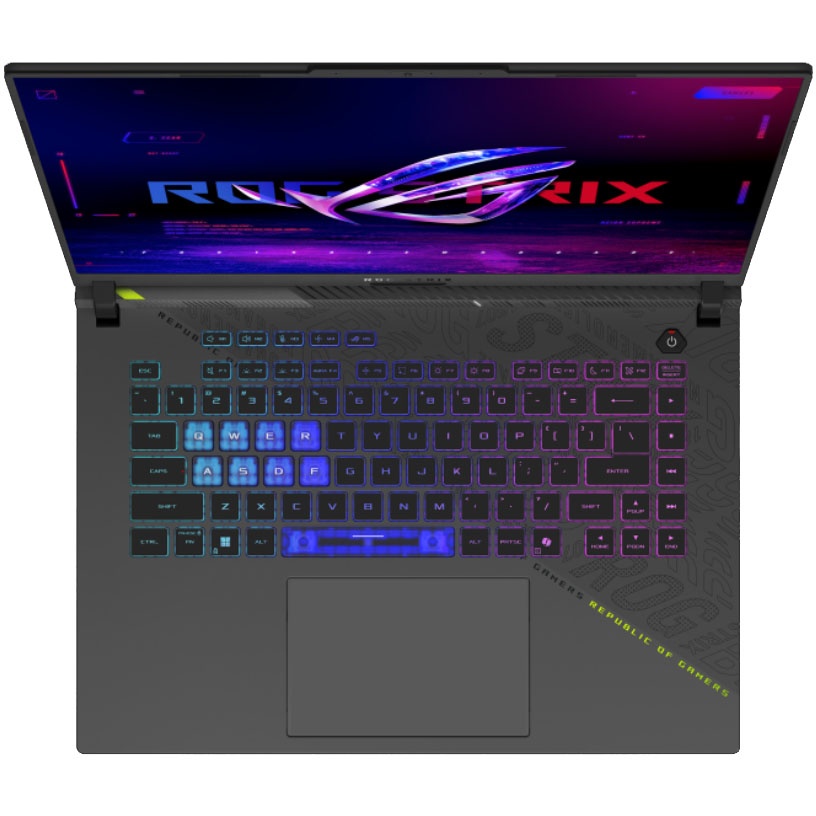 Notebook Gamer Asus ROG Ryzen 9 5.3Ghz, 16GB, 1TB SSD, 16" FHD 165Hz, RTX 5070Ti 12GB