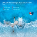 DRONE HOLY STONE - DEERC  DE22  GPS. CÁMARA 4K. 25min. 1500m.