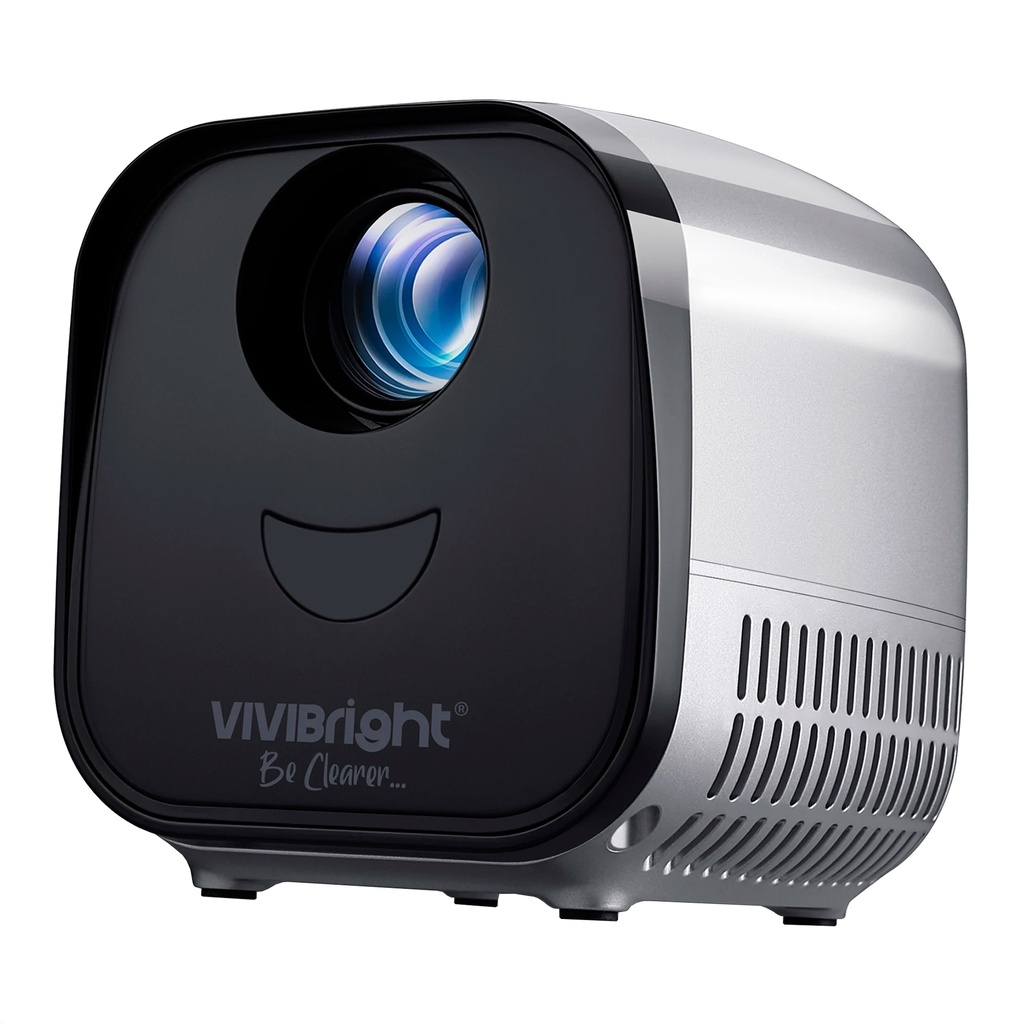 MINI PROYECTOR VIVIBRIGHT L1 - 4K. LCD + LED. 1000 LÚMENES. CONTROL REMOTO.