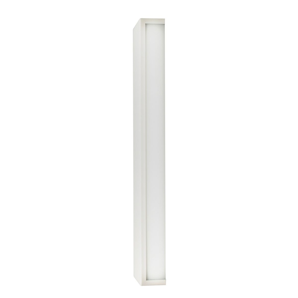 Aplique luz LED bidireccional para pared 36cm x 8cm H=3cm blanco