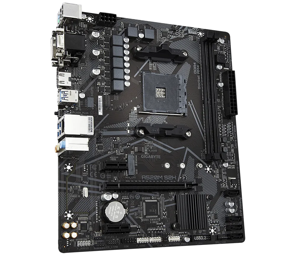 Motherboard Gigabyte A520M S2H Socket AM4 