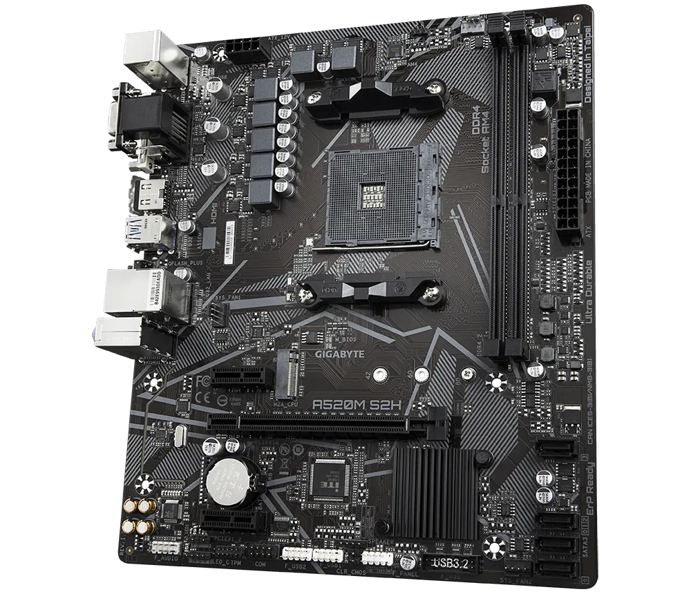 Motherboard Gigabyte A520M S2H Socket AM4 
