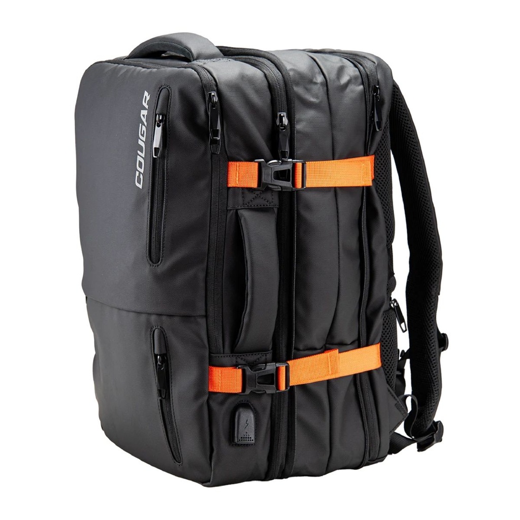 Mochila Cougar Vanguard 17" Usb - Water-resistant