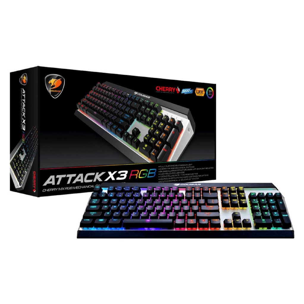 Teclado Cougar Attack x3 Rgb