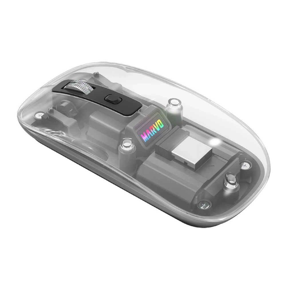 Mouse Marvo Inalámbrico M810W BK