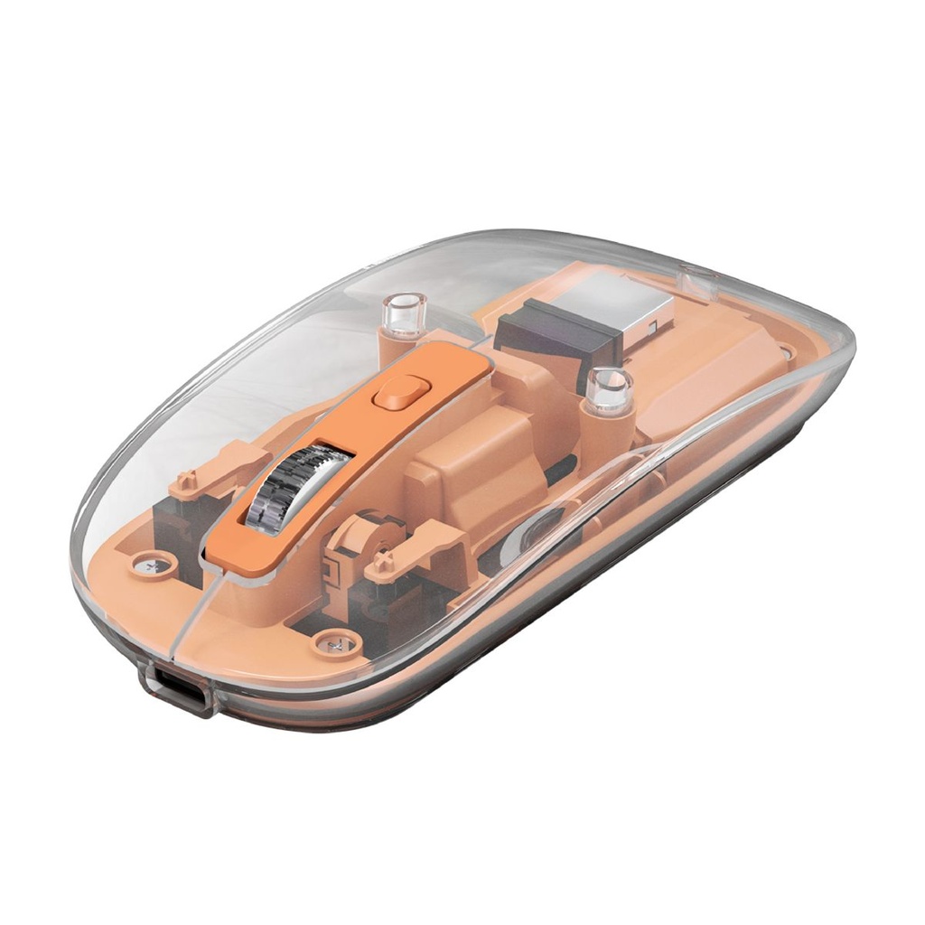 Mouse Marvo M810w Inalámbrico Naranja