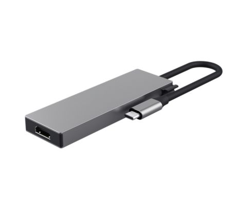 Trust 26062 Hub Multipuerto 5 en 1 Dalyx USB-C 2 usb/2usb-c/hdmi 100w PD