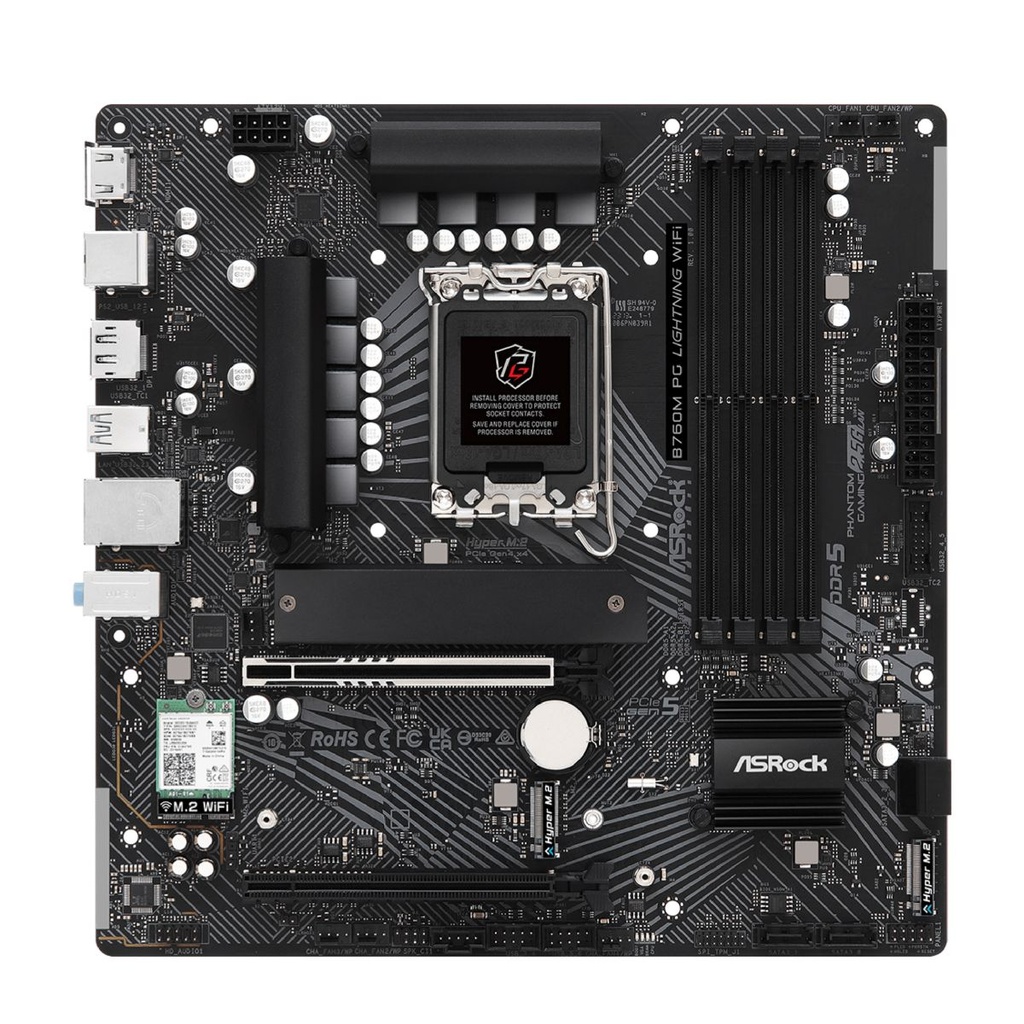 Motherboard Asrock B760m Pg Lightning Wifi Ddr5 S1