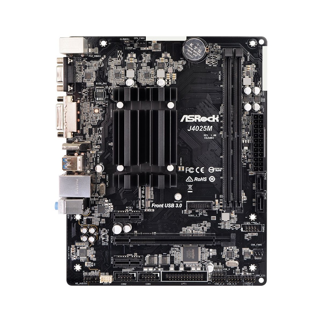Motherboard Asrock J4025m Dual-Core Ddr4