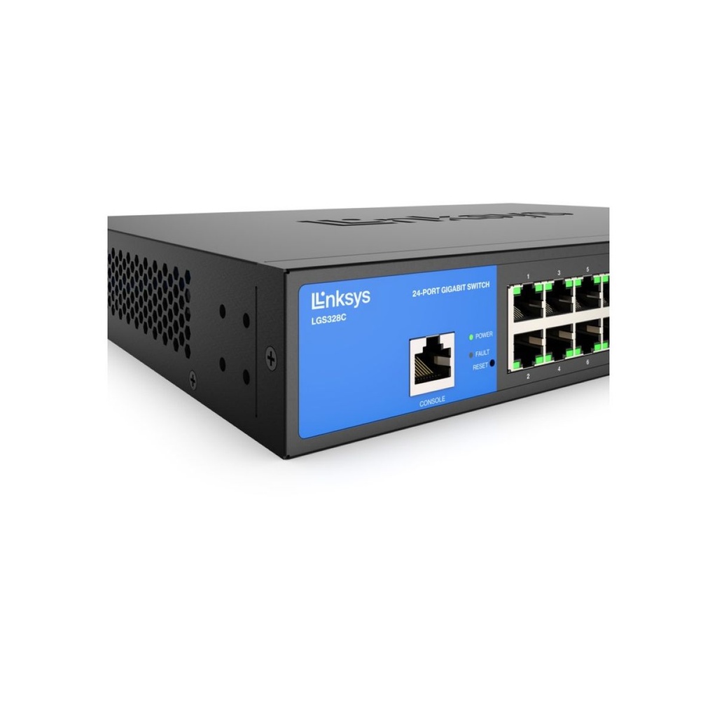 Switch Linksys Lgs328c 24pt Gbit Adm 10G 4sfp+