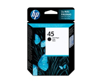 Cartucho original HP 51645AL (45) - Negro (CP)