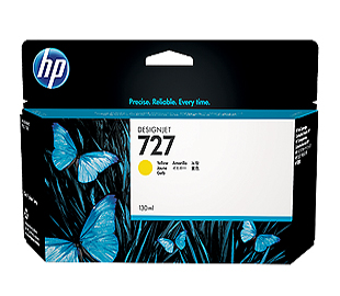 Cartucho original HP B3P21A (727) - Amarillo 130ML T920/930/1500/1530/2500 (CP)