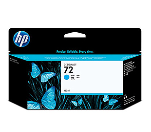 Cartucho original HP C9371A (72) - Cyan 130ML T610/1100/1300/2300/770/795/790 130ML