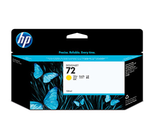 Cartucho original HP C9373A (72) - Amarillo 130ML T610/1100/1300/2300/795/790 130ML