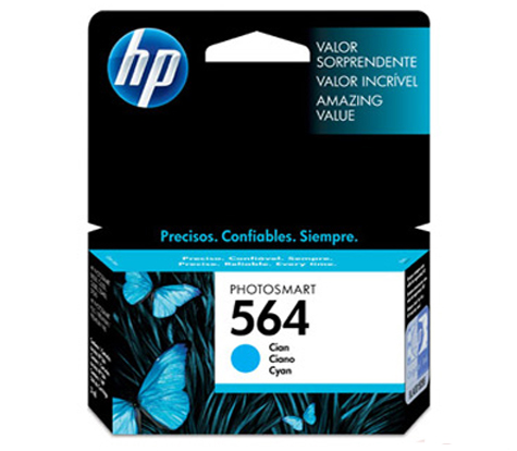 Cartucho original HP CB318WL (564) - Cyan 3ML (CP) (D)