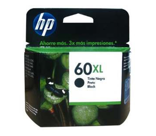 Cartucho original HP CC641WL (60XL) - Negro