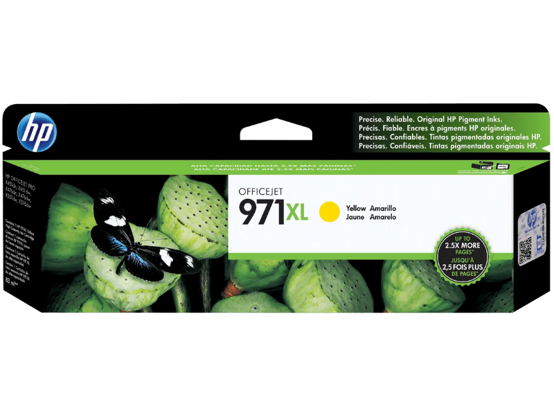 Cartucho original HP CN628AM (971XL) Amarillo 6.600cps (CP)