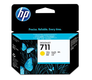 Cartucho original HP CZ132A (711) - Amarillo 29ML