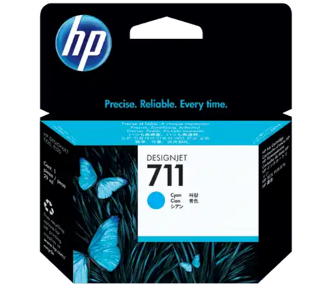 Cartucho original HP CZ130A (711) - Cyan 29ML