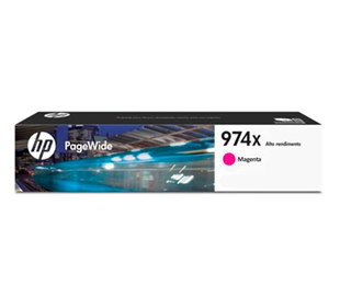 Cartucho original HP L0S02AL (974X) Magenta 7.000cps (CP)