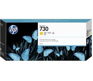 Cartucho original HP P2V70A (730) Amarillo 300ML T1700/1600/2600 (CP)