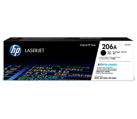 Toner original HP W2110A (206A) - Negro 1.350cps (CP)