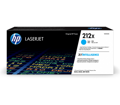Toner original HP W2121X (212X) - Cyan 10.000cps (CP)