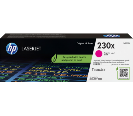 Toner original HP W2303X (230X) - Magenta 5.500cps