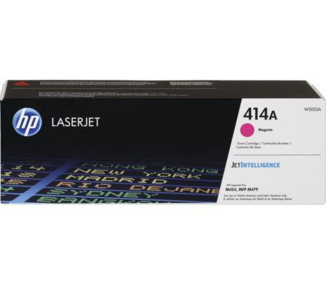 Toner original HP W2023A (414A) - Magenta 2.100cps (CP)