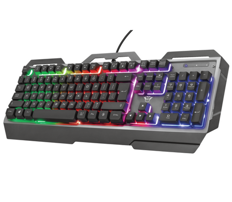 TRUST TECLADO GAMING GXT856 TORAC ILUMINADO (D)