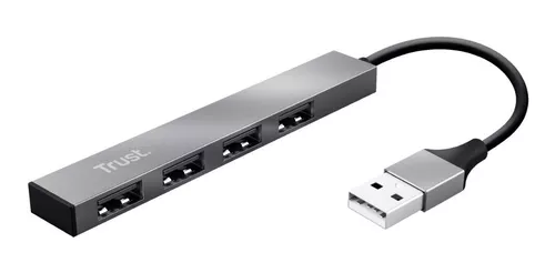 TRUST HUB MINI USB 4 PUERTOS HALYX