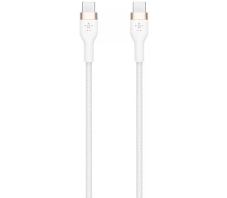 BELKIN CAB011DS1MWH CABLE USB-C A USB-C 2.0 WHITE 60W 1M *