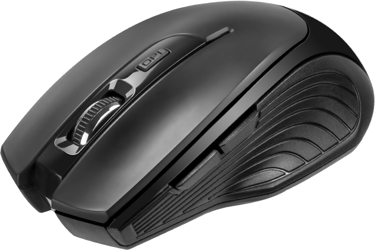 Mouse Inalambrico Klip Xtreme KMW-355BK Vortex negro