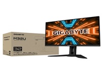 Gigabyte - LED-backlit LCD monitor - 31.5" - 3840 x 2160 - Fast IPS - HDMI / DisplayPort / USB-C - Black