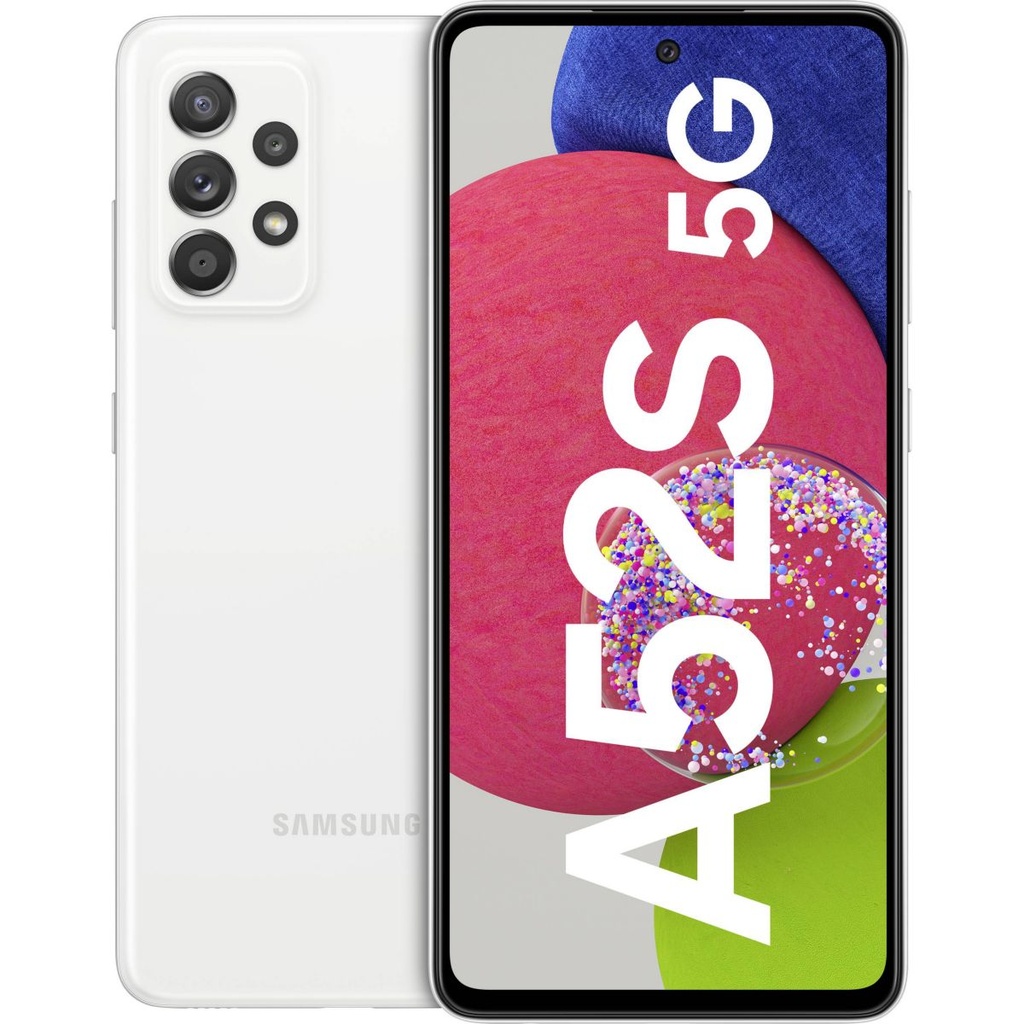 Celular Samsung A52S 5G A528 128GB 6GB RAM D/S blanco