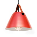 Luminaria De Techo Colgante Sashimi Terracota 25x22cm