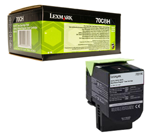 Toner original Lexmark 70C8HK0 - Negro 4.000cps CS310/410/510
