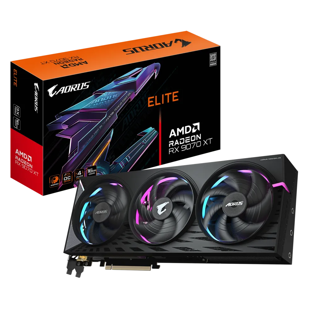 AORUS Radeon™ RX 9070 XT ELITE 16G 