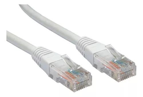 Patch Cat6 2 m / 7 feet Gris 100% COBRE - Intellinet