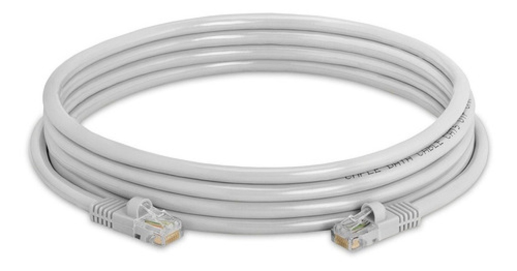 Patch Cat6 3,0 m CCA Bañado en cobre GRIS | Anbyte
