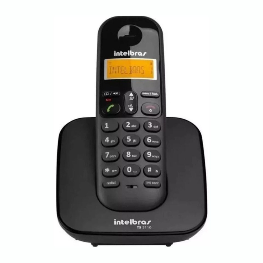 Telefono Inal. TS 3110 ID Negro Intelbras