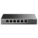 Switch Tp-link Sf1006p 6 Puertos 10/100 4 Poe+
